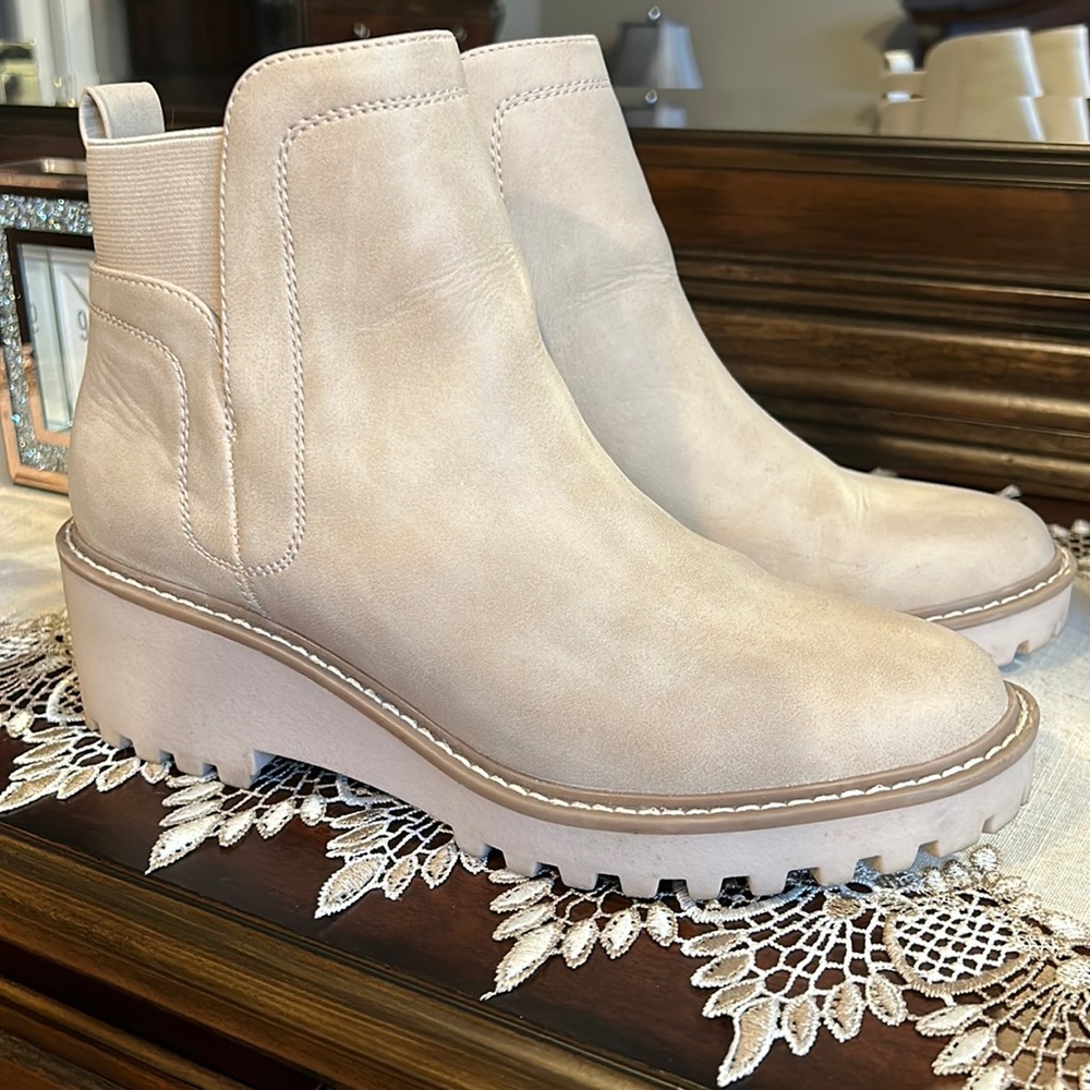 Worn Once ! Dolce Vita Wedge Boot - image 1